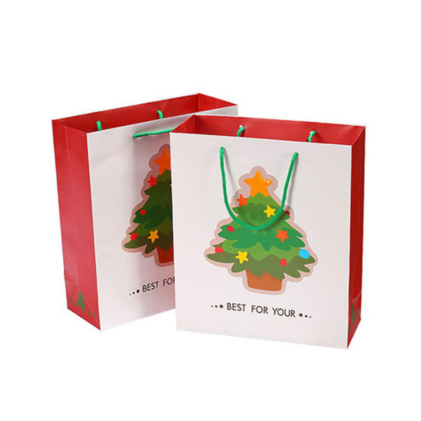 Christmas shopping paper bag 35150