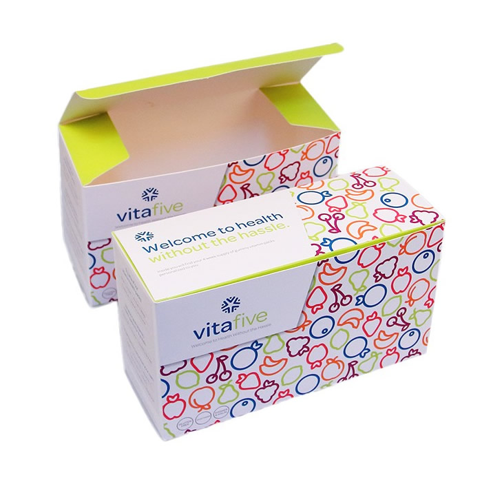 Custom Vitamin Medicine Paper Box 26012
