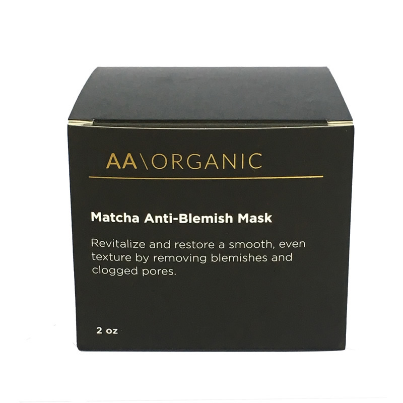 Gold foil hot stamping Skincare Box 12251