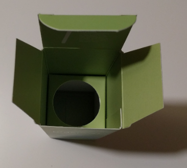 Skincare cosmetics Box with holder 12258