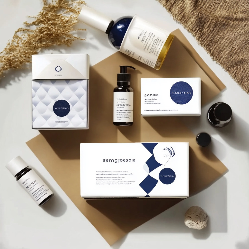 12094 Customized skincare essential oil box and soap box